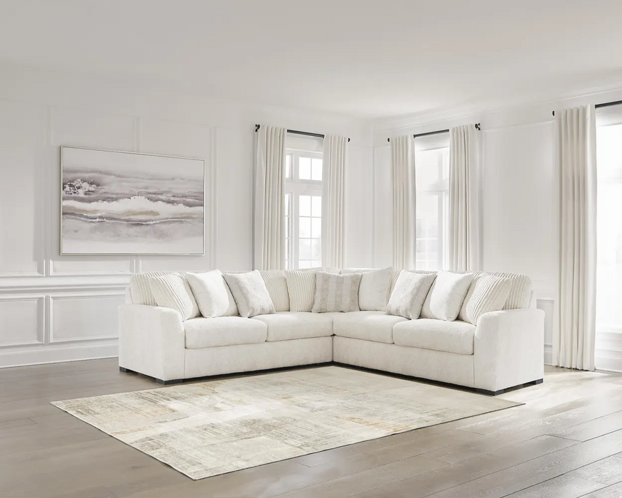 Chessington Ivory 3-Piece Sectional