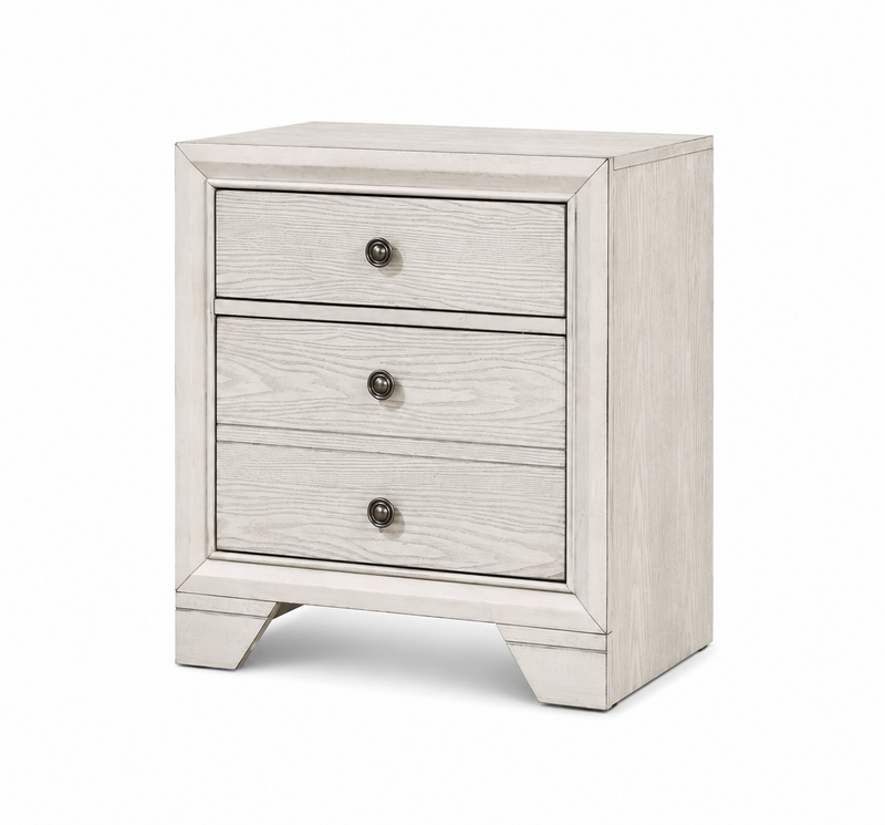 Olivia White Platform Bedroom Set
