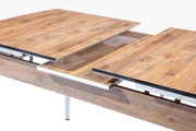 Inci Diningroom (Dining Table & 4 Dining Chair) in Walnut - 115-INC-SET-WL-4-SET