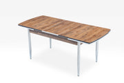 Inci Diningroom (Dining Table & 6 Dining Chair) in Walnut - 115-INC-SET-WL