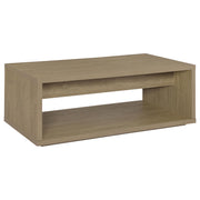 Ingram 2-Piece Coffee and End Table Set with Storage Latte - 710978-S2