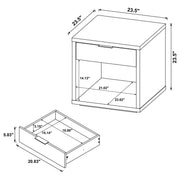 Ingram 2-Piece Coffee and End Table Set with Storage Latte - 710978-S2