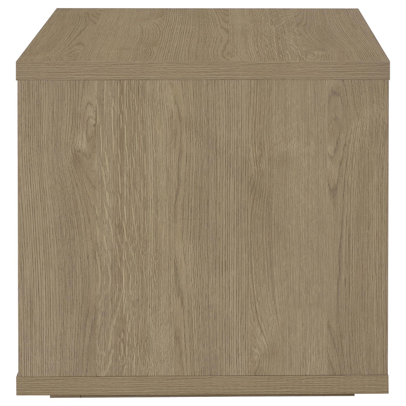 Ingram 2-Piece Coffee and End Table Set with Storage Latte - 710978-S2