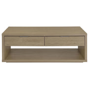 Ingram 3-Piece Coffee and End Table Set with Storage Latte - 710978-S3