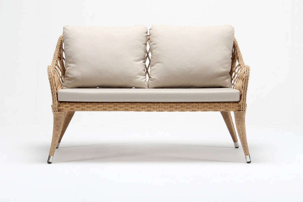 Iris Outdoor Chair With Cushion (Set of 2)