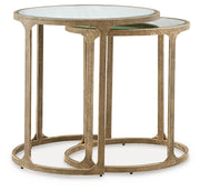 Irmaleigh Antique Black Accent Table (Set of 2) - A4000624