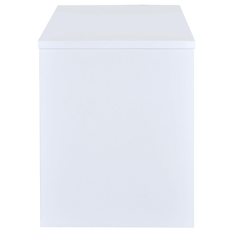 Irving 47-inch 2-drawer Office Computer Desk White - 800110