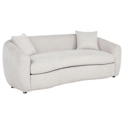Isabella 2-piece Fabric Upholstered Sofa Set Sand - 504971-S2