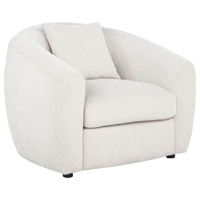 Isabella 3-piece Fabric Upholstered Sofa Set Sand - 504971-S3