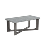 Isabella - 3PC Coffee Table Set, Rectangular Shape Coffee Table and 2 Square Shape End Tables - T127-3PC-Set