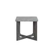 Isabella - 3PC Coffee Table Set, Rectangular Shape Coffee Table and 2 Square Shape End Tables - T127-3PC-Set
