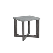 Isabella - 3PC Coffee Table Set, Rectangular Shape Coffee Table and 2 Square Shape End Tables - T127-3PC-Set