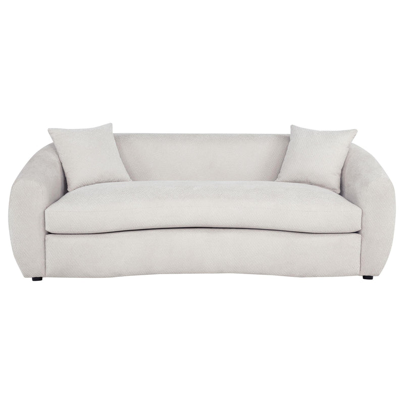 Isabella Fabric Upholstered Sofa Sand - 504971