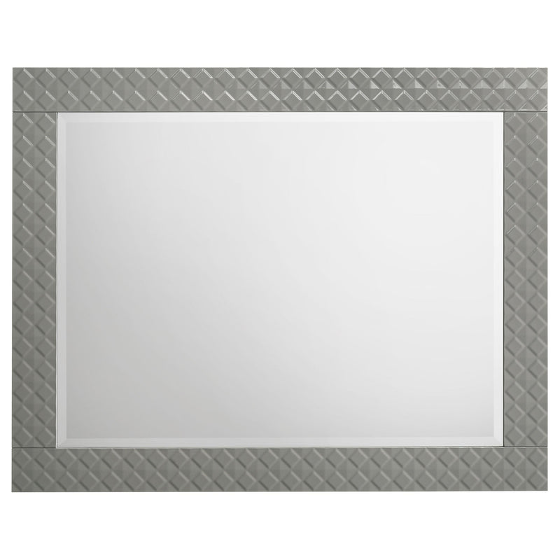 Ives 4-piece Queen Bedroom Set Grey High Gloss - 224971Q-S4