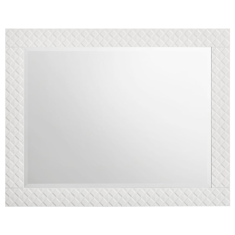 Ives 4-piece Queen Bedroom Set White High Gloss - 224941Q-S4
