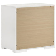 Ives 5-piece Eastern King Bedroom Set White High Gloss - 224941KE-S5