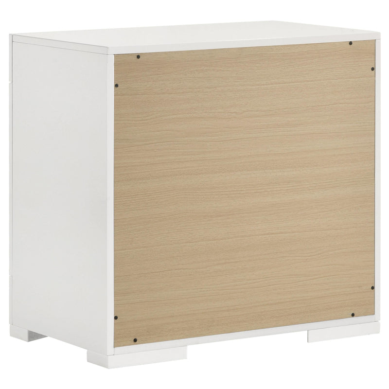 Ives 5-piece Queen Bedroom Set White High Gloss - 224941Q-S5