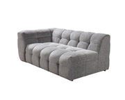 Ivy Gray Boucle RAF Sectional - Lara FurnitureSectional