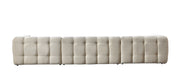 Ivy Ivory Boucle Double Chaise 146" Sectional - IVYIVR-USEC