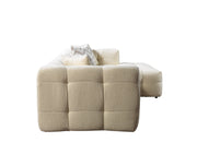 Ivy Ivory Boucle RAF Sectional - Lara FurnitureSectional
