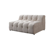 Ivy Sand Boucle Double Chaise 146" Sectional - IVYSAND-USEC