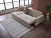 Ivy Sectional (Koopsi Basic Beige) 3 Pieces - Gate FurnitureSleeper Sectional