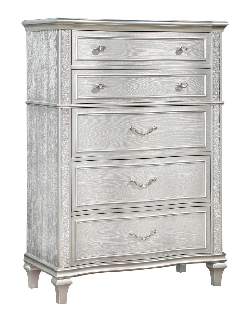 Izabella Queen Bed W/ LED - B505-Queen