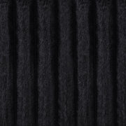 Jacana Corduroy Upholstered Dual Power Chaise Sofa Black - 600537P