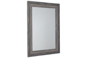 jACEE Antique Gray Accent Mirror - A8010218 - Lara Furniture