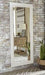 Jacee Antique White Floor Mirror - Gate FurnitureMirror