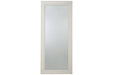 Jacee Antique White Floor Mirror - Gate FurnitureMirror