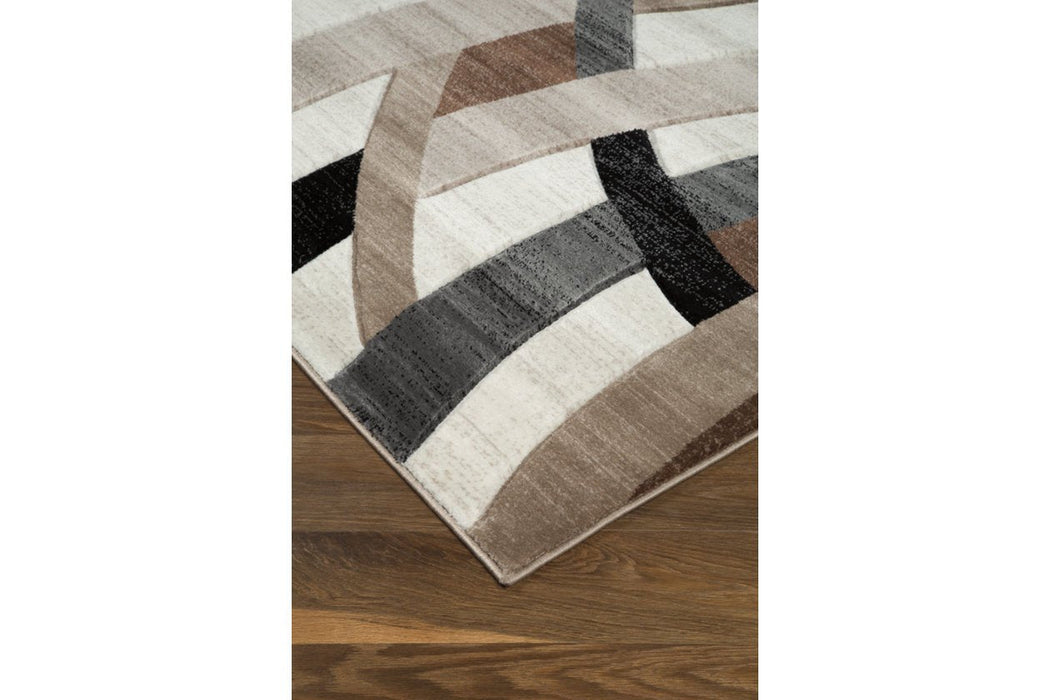 Jacinth Multi 6'6" x 9'6" Rug - Gate FurnitureRugs