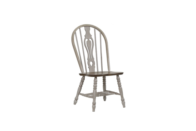 Jack Gray/Brown Keyhole Dining Room Set - Lara FurnitureDining Room Set