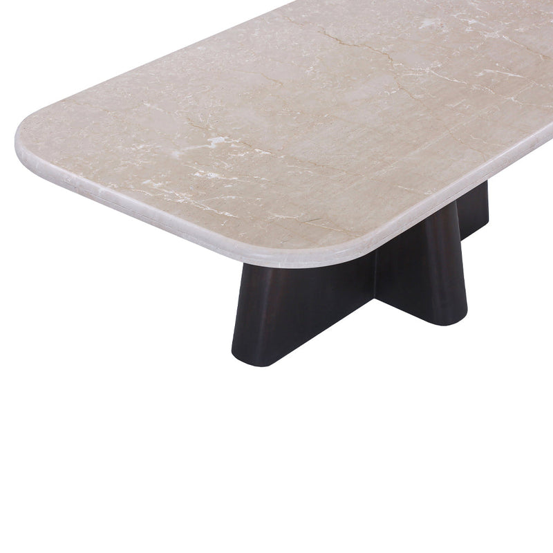 Jacory Coffee Table w/Bottocino Marble Top - LV04765
