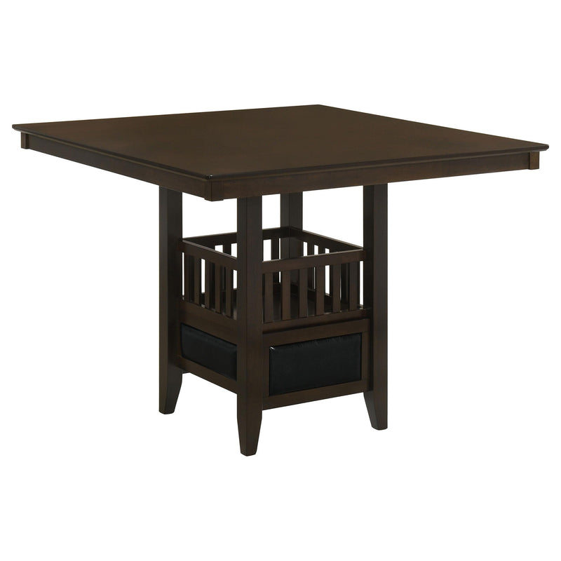 Jaden 5-piece Square Counter Height Dining Set Espresso - 100958-S5