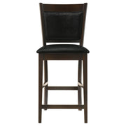 Jaden Upholstered Counter Chair Espresso (Set of 2) - 100959