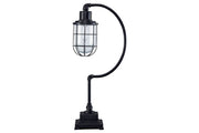 Jae Antique Black Desk Lamp - Lara FurnitureTable Lamp