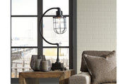 Jae Antique Black Desk Lamp - Lara FurnitureTable Lamp