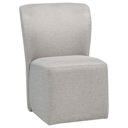 Jaelynn Upholstered Parsons Dining Side Chair Beige (Set of 2) - 107052BEI