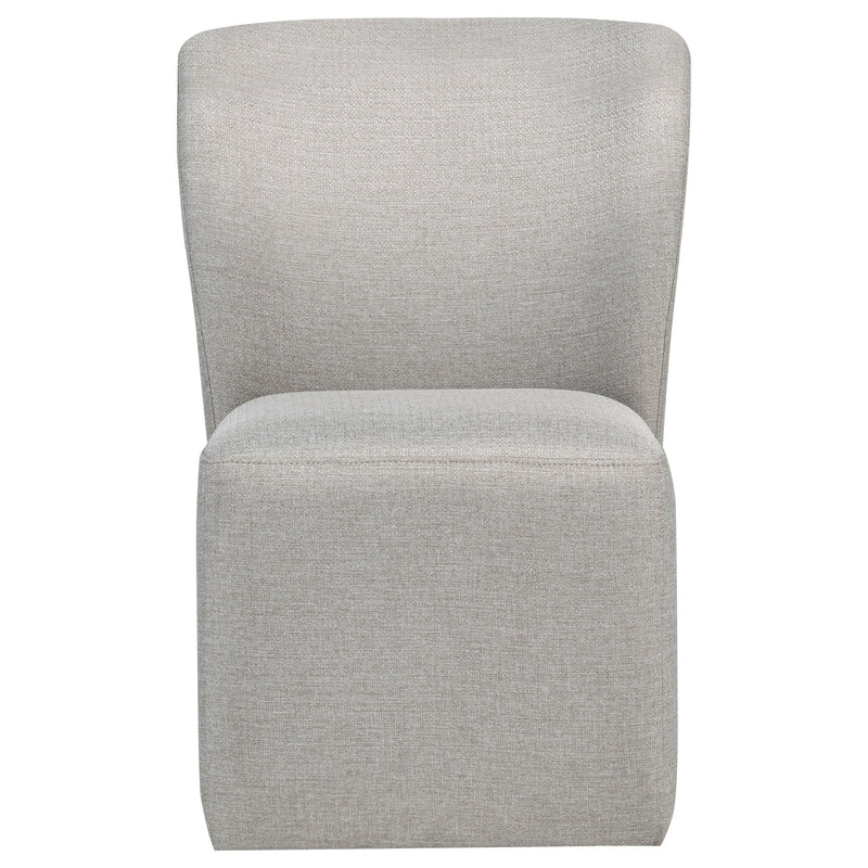 Jaelynn Upholstered Parsons Dining Side Chair Beige (Set of 2) - 107052BEI