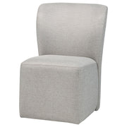 Jaelynn Upholstered Parsons Dining Side Chair Beige (Set of 2) - 107052BEI