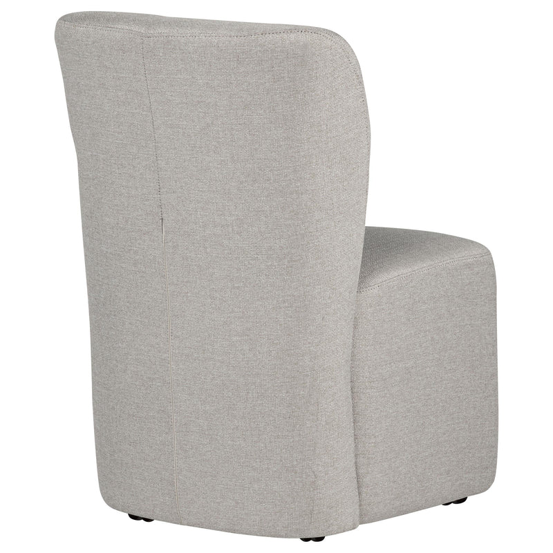 Jaelynn Upholstered Parsons Dining Side Chair Beige (Set of 2) - 107052BEI