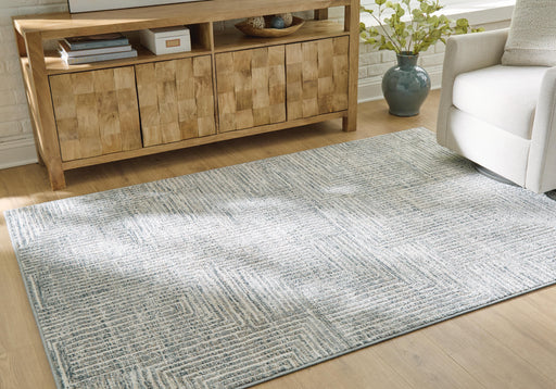 Jaiminson Blue/Gray/White Extra Large Rug - R408700