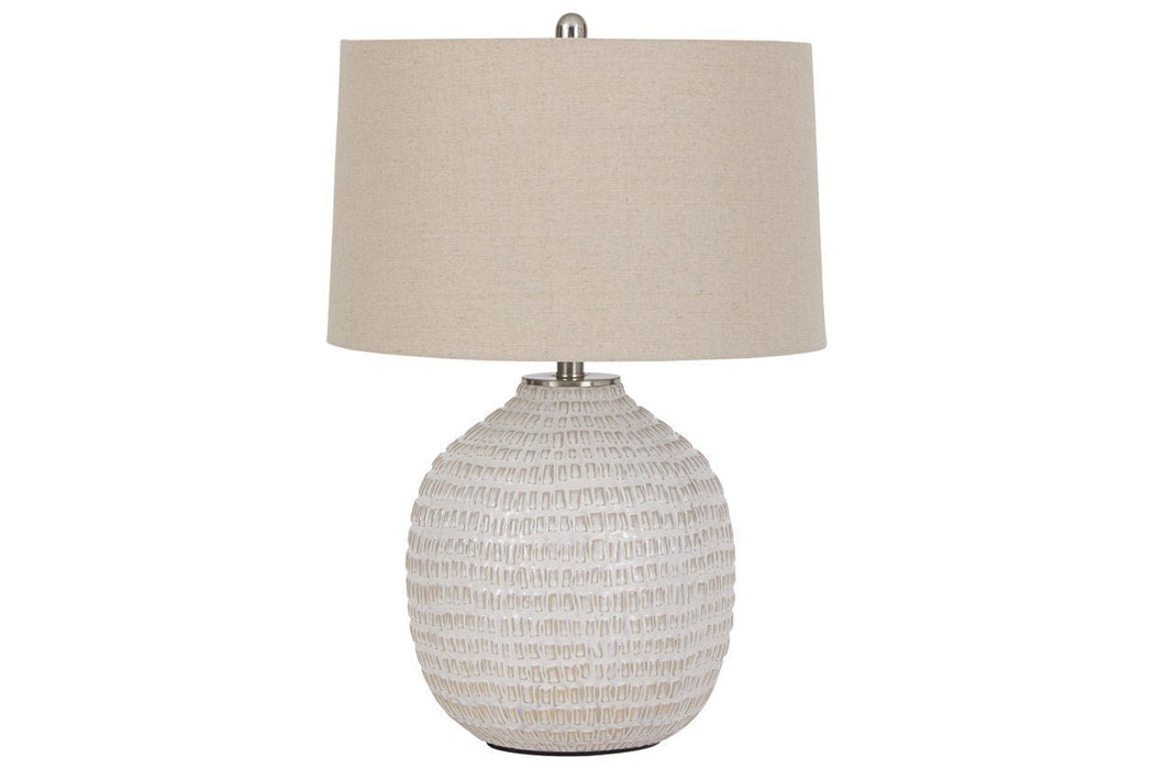 Jamon Beige Table Lamp - Gate FurnitureTable Lamp