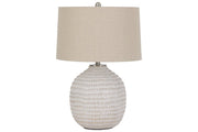 Jamon Beige Table Lamp - Lara FurnitureTable Lamp