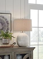 Jamon Beige Table Lamp - Lara FurnitureTable Lamp