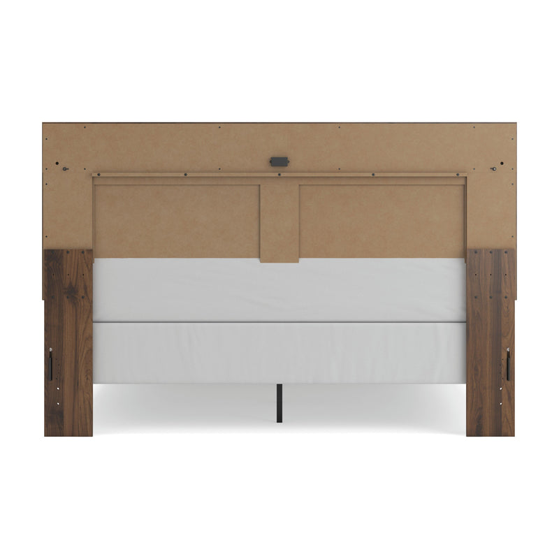 Janfyn Brown King Panel Bed - PCB1010B8