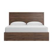 Janfyn Brown King Panel Bed with Storage - PCB1010B9