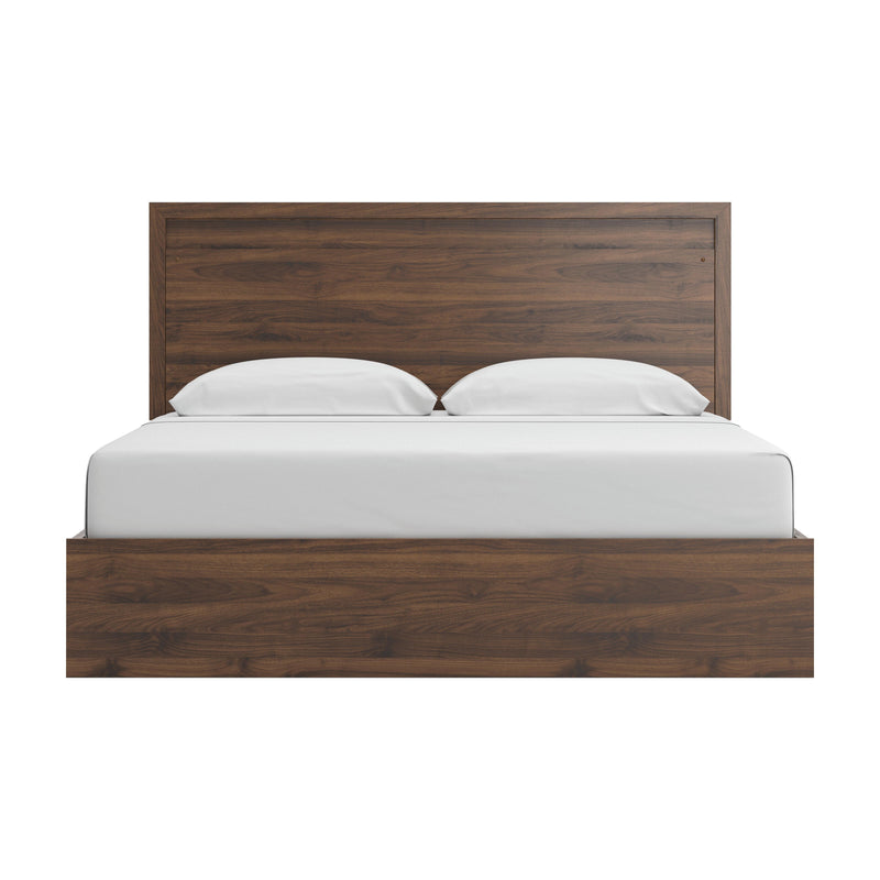 Janfyn Brown King Panel Bed with Storage - PCB1010B9