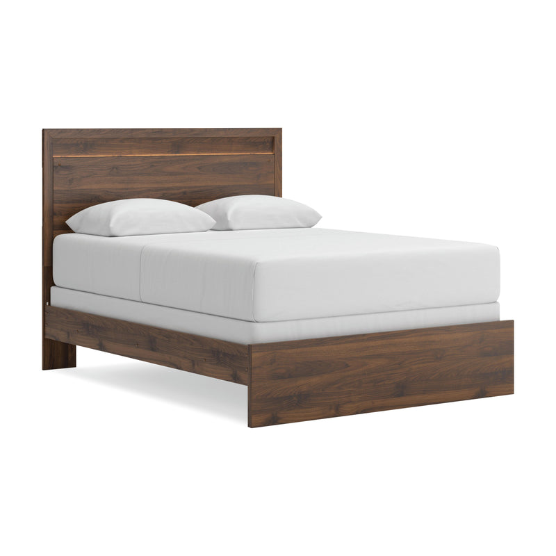 Janfyn Brown Queen Panel Bed - PCB1010B2
